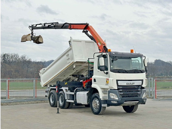 Crédit-bail de  DAF CF 410 * Kipper 4,90 m + PK 16001 - K B * 6x4 DAF CF 410 * Kipper 4,90 m + PK 16001 - K B * 6x4: photos 2