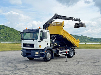 Camion grue MAN TGM 18.340* KIPPER 4,05m*HIAB 111 B-2 HIDUO/FUNK: photos 2