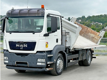 Camion benne, Camion grue MAN TGS 18.320 * KIPPER 4,95m + BORDMATIC*TOPZUSTAND: photos 4