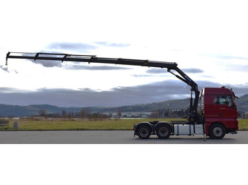 Crédit-bail de MAN TGX 28.480 Sattelzugmaschine + HMF 2120 K5/FUNK  MAN TGX 28.480 Sattelzugmaschine + HMF 2120 K5/FUNK: photos 5