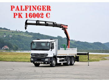 Crédit-bail de Mercedes-Benz ACTROS 2636 * PK 16002 C + FUNK/6x4  Mercedes-Benz ACTROS 2636 * PK 16002 C + FUNK/6x4: photos 1