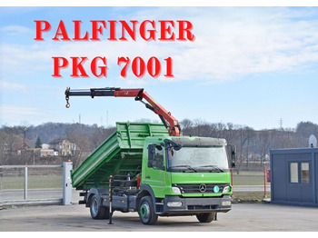 Camion grue MERCEDES-BENZ Atego 1224