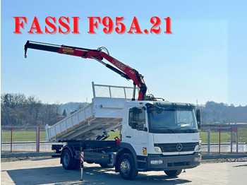 Camion grue MERCEDES-BENZ Atego 1524