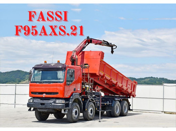 Camion grue RENAULT Kerax 420