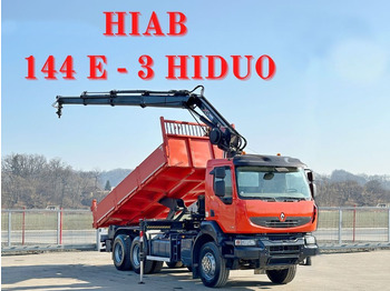 Camion grue RENAULT Kerax 430