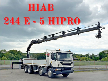 Camion grue SCANIA P 410
