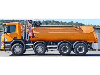 Camion benne Scania P360 Kipper * 8x4 * TOPZUSTAND !: photos 5