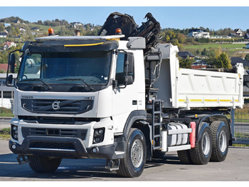 Camion benne Volvo FMX 410 Kipper 5,20m*HIAB 122 D-4 HIDUO/FUNK*6x4: photos 5