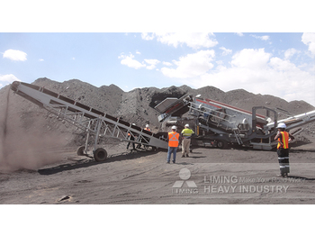 Crible neuf Liming 100-150 tph Mobile Screening Plant Mobile Vibrating Screen: photos 2