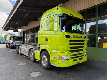 Camion ampliroll SCANIA R 490
