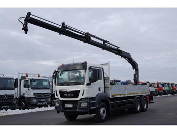 Camion plateau MAN TGS 26.400