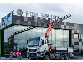 Camion plateau MAN TGS 26.400