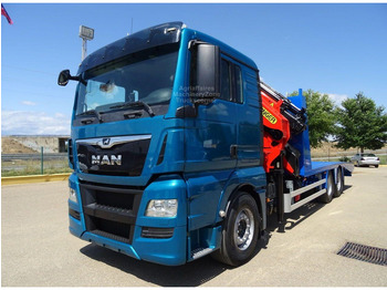Camion plateau MAN TGX 26.480
