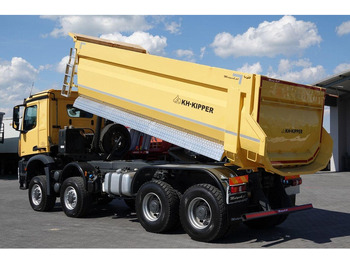Camion benne Mercedes-Benz AROCS 4145 / 8x8 / WYWROTKA TYLNOZSYPOWA / KH KIPPER  / EURO 6: photos 4