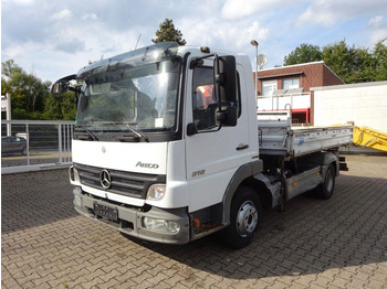 Utilitaire benne Mercedes-Benz Atego 818 3 way Meiller tipper + crane Terex 36.2: photos 2