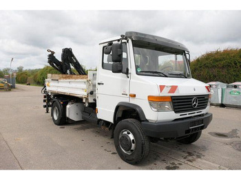 Camion benne, Camion grue Mercedes-Benz Vario 816D: photos 2
