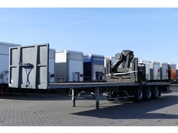 Semi-remorque plateau SAMRO