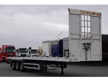 Semi-remorque plateau SAMRO