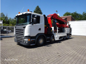 Camion plateau SCANIA G 410