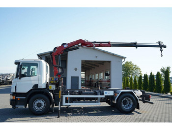 Camion benne Scania P 280 / 4X2 / SIŁOWNIK DO WYWROTU / + HDS HMF 635 / UDŹWIG 1 500: photos 2 Camion benne Scania P 280 / 4X2 / SIŁOWNIK DO WYWROTU / + HDS HMF 635 / UDŹWIG 1 500: photos 2