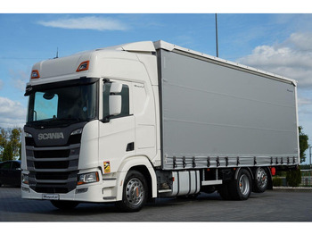 Camion à rideaux coulissants SCANIA R 450