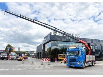 Camion plateau SCANIA R 730