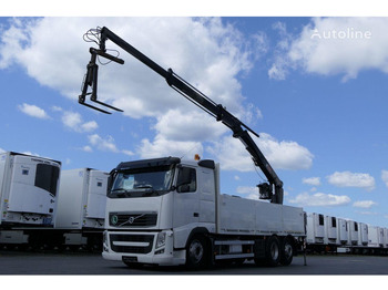 Camion plateau, Camion grue Volvo FM 460: photos 4 Camion plateau, Camion grue Volvo FM 460: photos 4