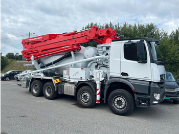 Camion malaxeur pompe Mercedes-Benz NEW! 4151 8x4 + Putzmeister Pumi M28: photos 1