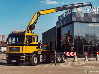 Camion grue MAN TGA 18.440
