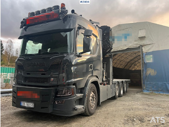 Camion grue SCANIA G