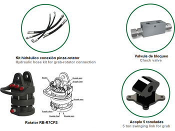 Grappin pour Grue auxiliaire neuf Agricultural grab PAF-14: photos 3