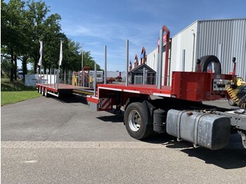 Semi-remorque surbaissé Diversen DONAT trailer 3A uitshuifbaar semi naloopas gestuurd nieuw extendable DNT3: photos 1