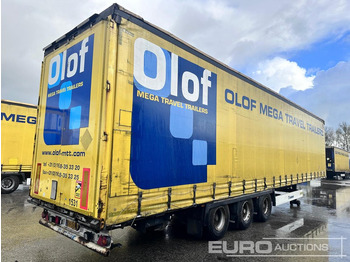 Semi-remorque rideaux coulissants 2015 Krone Mega Liner, Curtainsider, 3 Axle (Dutch Reg. Docs): photos 4