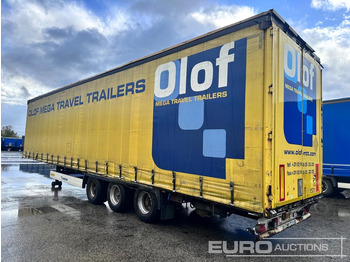 Semi-remorque rideaux coulissants 2015 Krone Mega Liner, Curtainsider, 3 Axle (Dutch Reg. Docs): photos 2