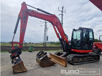 Mini pelle KUBOTA KX080