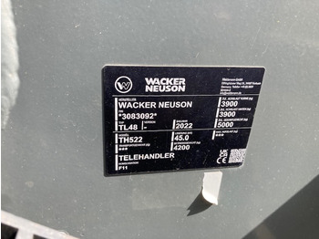 Chariot télescopique Wacker Neuson TH 522: photos 2