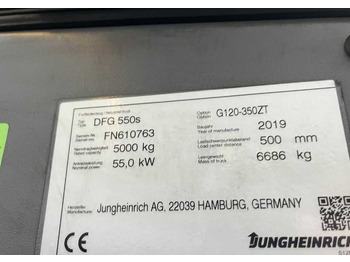 Chariot élévateur diesel Jungheinrich DFG550s: photos 4