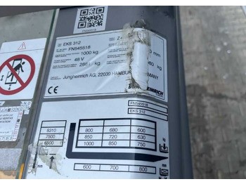 Préparateur de commandes Jungheinrich EKS312: photos 4