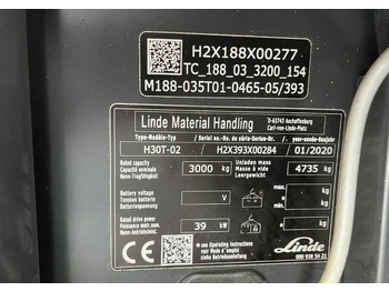 Crédit-bail de  Linde H30T-02 Linde H30T-02: photos 4