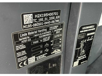 Crédit-bail de  Linde H70T-03 Linde H70T-03: photos 3