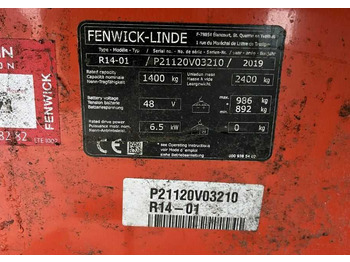 Chariot à mât rétractable Linde R14-01: photos 4