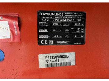 Chariot à mât rétractable Linde R14-01: photos 4 Chariot à mât rétractable Linde R14-01: photos 4