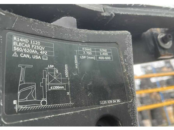 Chariot à mât rétractable Linde R14HD-01: photos 5
