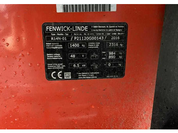 Chariot à mât rétractable Linde R14SN: photos 4