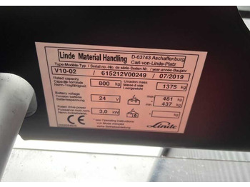 Crédit-bail de  Linde V10-02 Linde V10-02: photos 4