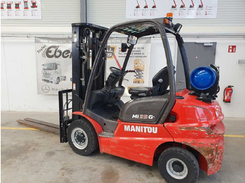 Chariot élévateur à gaz Manitou MI 25 G / Triplex: 4.70m / nur 1.976h! / SS: photos 5