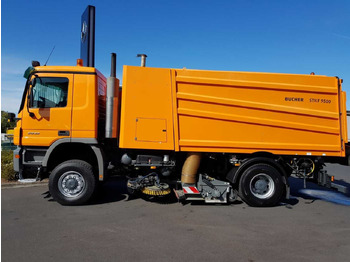Balayeuse de voirie Mercedes-Benz Actros 2032 A 4x4 Bucher STKF 9500 Airport: photos 5
