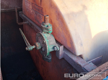 Cuve de stockage 1000 Litre Static Bunded Fuel Bowser, Manual Pump: photos 5