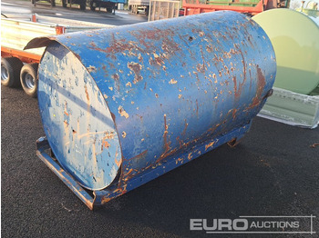 Cuve de stockage 1000 Litre Static Bunded Fuel Bowser, Manual Pump: photos 3