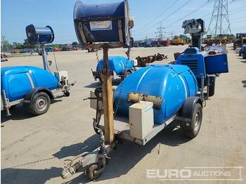 Cuve de stockage 2010 Western Single Axle Plastic Water Bowser, 415Volt Deoderizing Unit: photos 1